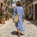 Willow | Elegant Striped Summer Dress