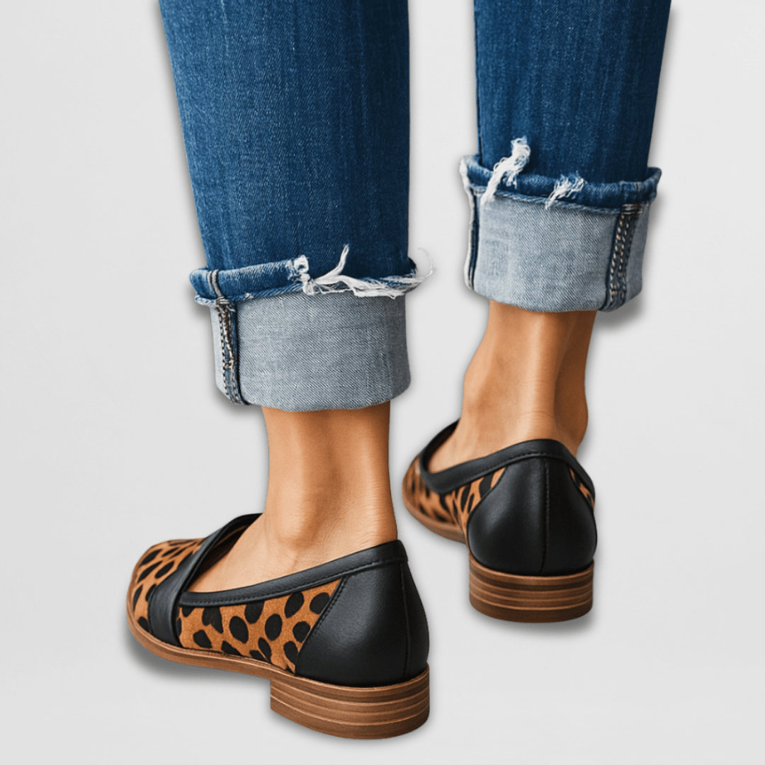 Clara | Mocasines ortopédicos de suave gamuza