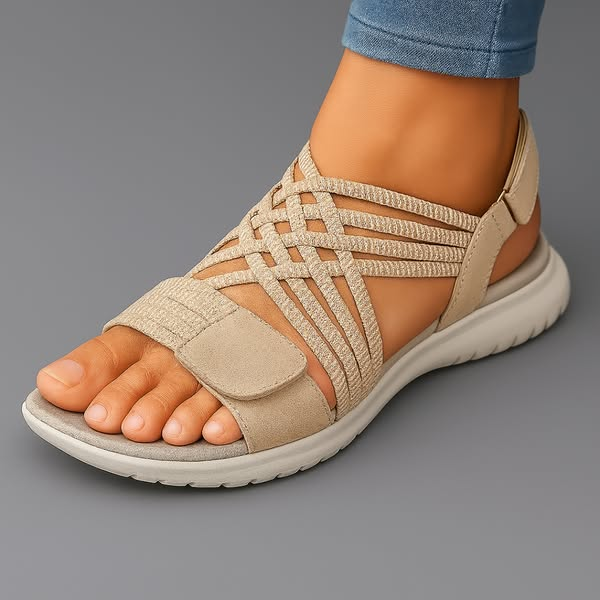 Bridget | Woven Comfort Sandals