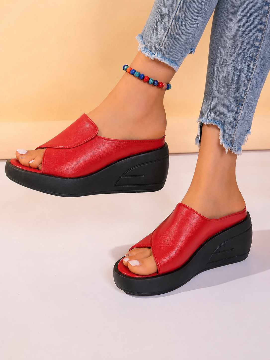 Celine™ | Orthopedic Slip-on Wedge Sandals