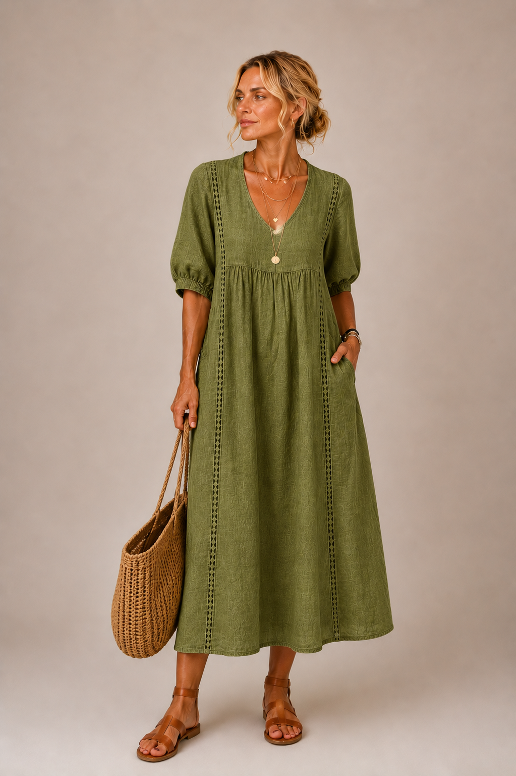 Hailey | Women's Summer Midi Dress