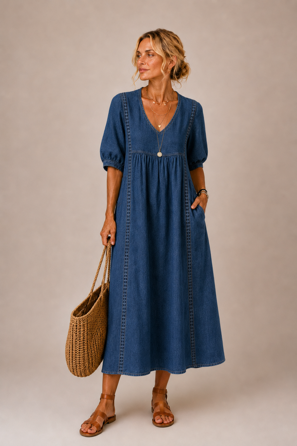Hailey | Women's Summer Midi Dress