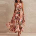 Aurora | One-Shoulder Floral Dress