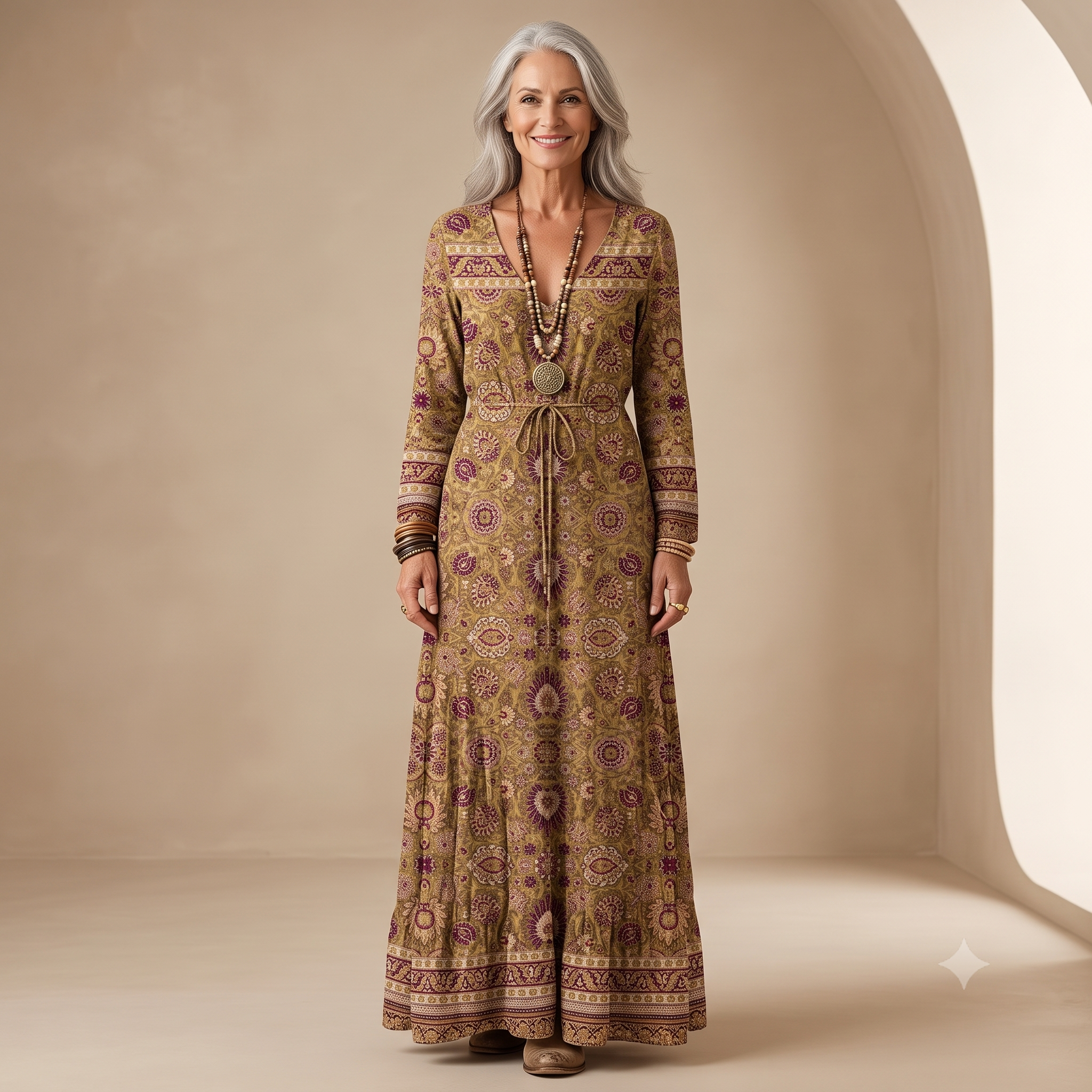 Nicole | Relaxed Bohemian Style Dress