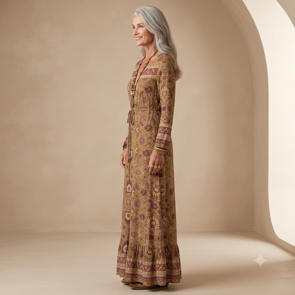Nicole | Relaxed Bohemian Style Dress