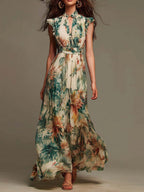Evelyn | Tropical Botanical Maxi