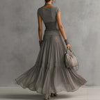 Olivia | Lace-Paneled Skirt Set