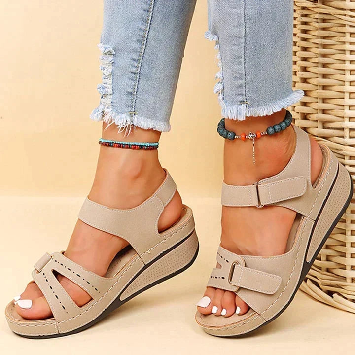 Avery | Cushioned Wedge Sandals