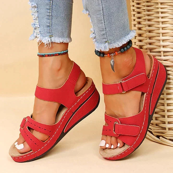 Avery | Cushioned Wedge Sandals