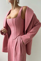 Grace - Three-Piece Set with Double-Breasted Blazer