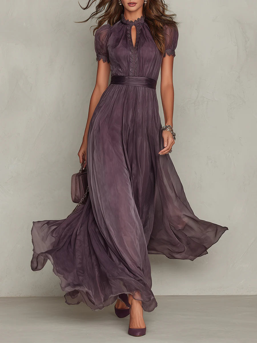 Elara | Chiffon Maxi Dress