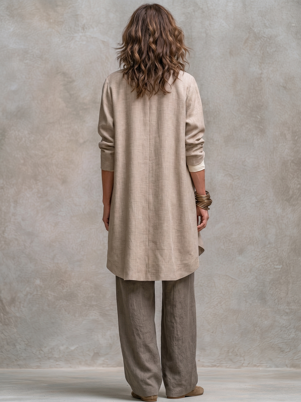 Catalina | Conjunto de Pierna Ancha en Capas