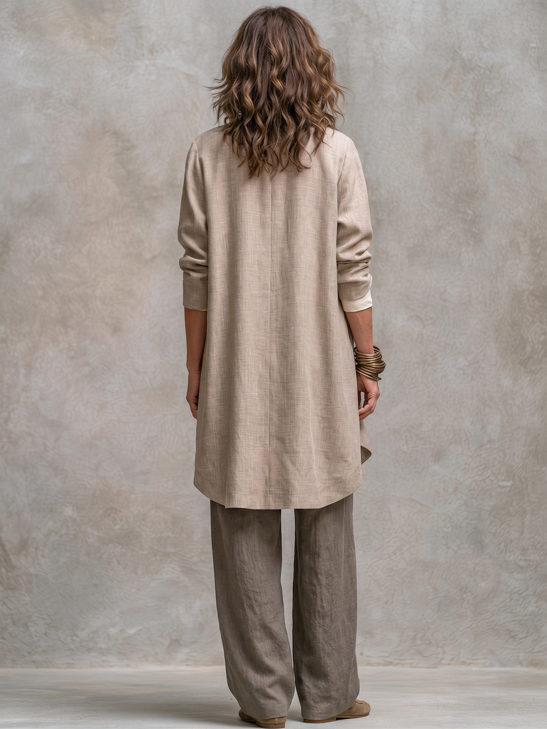 Catalina | Conjunto de Pierna Ancha en Capas