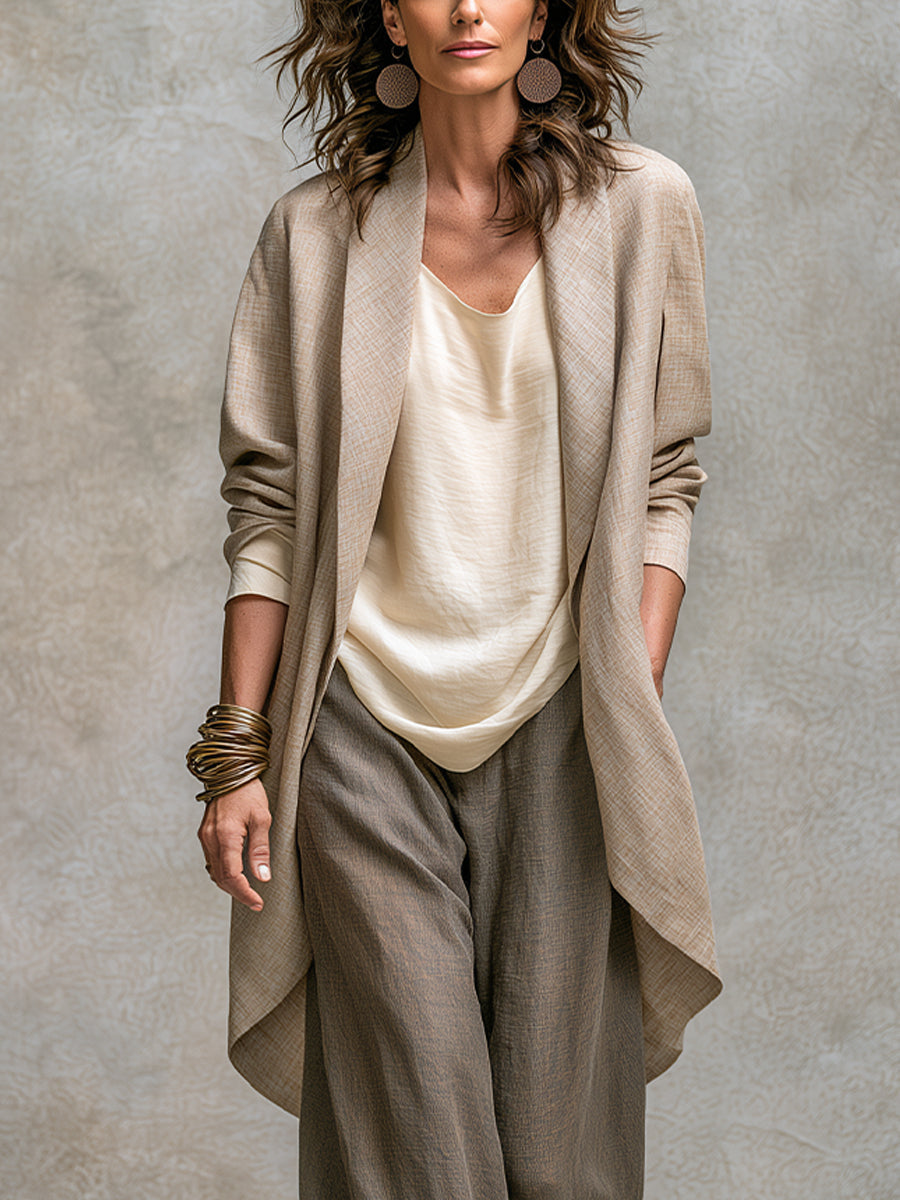 Catalina | Conjunto de Pierna Ancha en Capas