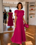 Scarlett Classic Pleated Dress