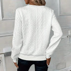 Hailey | V Neck Zipper Sweater