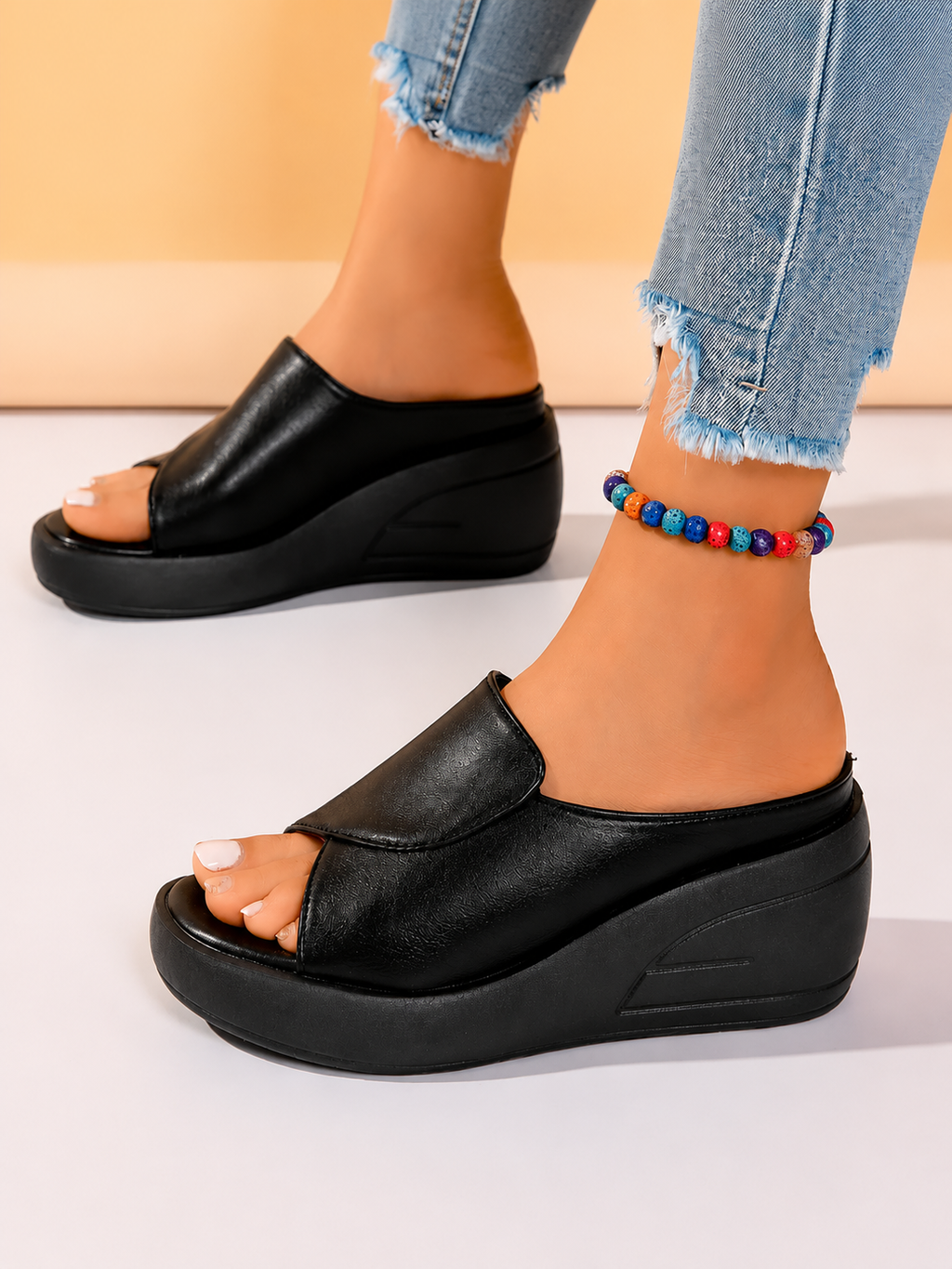 Celine™ | Orthopedic Slip-on Wedge Sandals