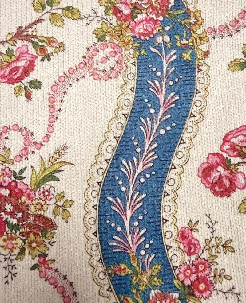 Avery | Rose Print Cardigan