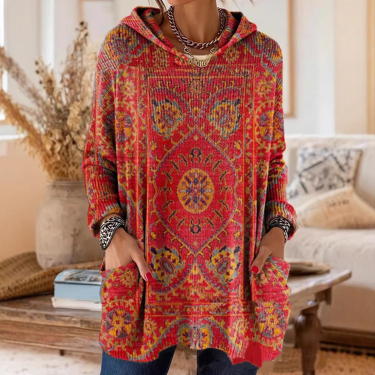 Aubrey | Boho Hooded Tunic