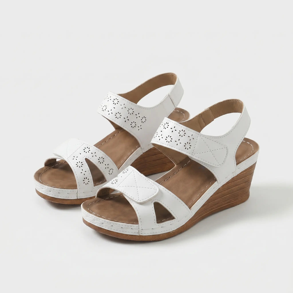 Harper | Cushioned Wedge Sandals