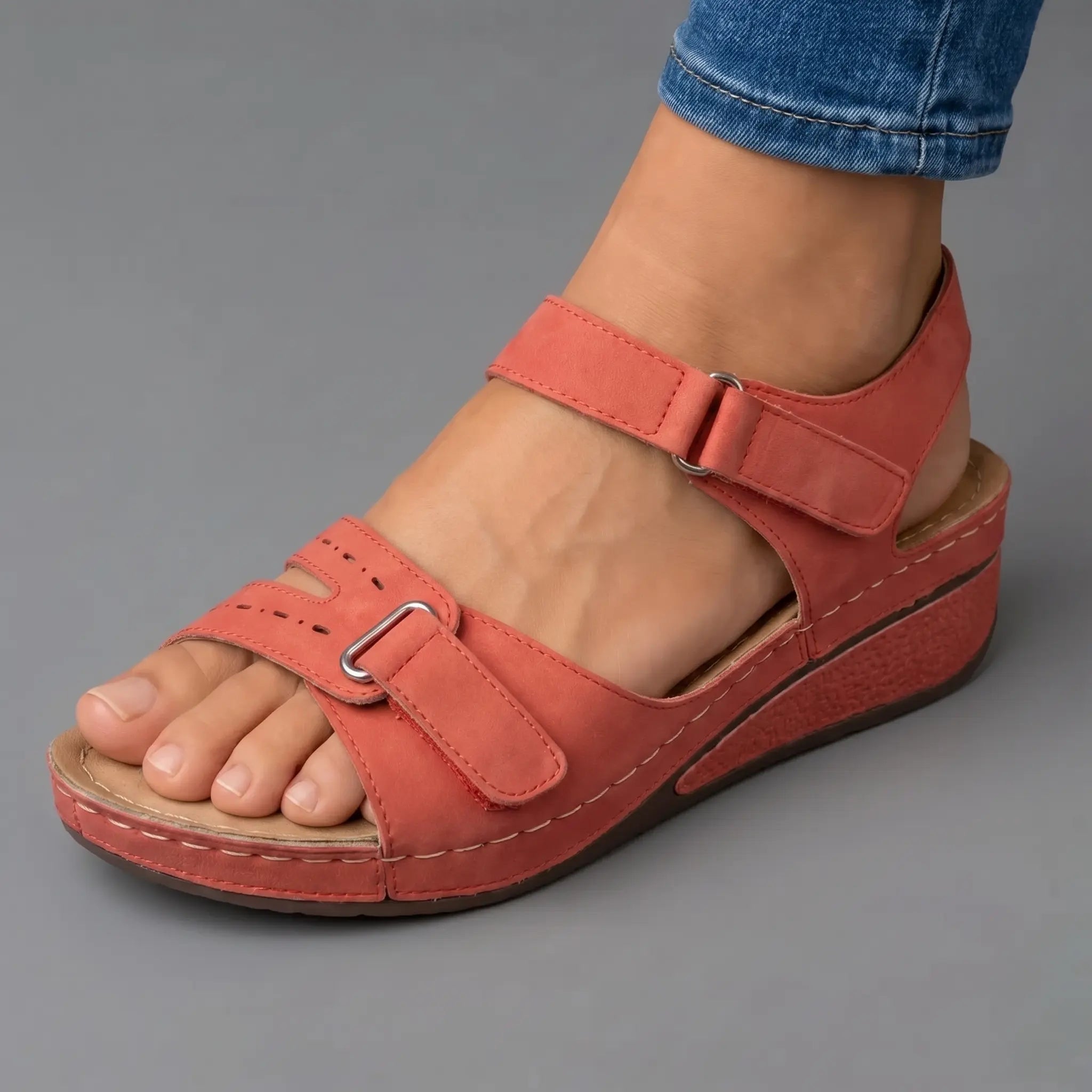 Avery | Cushioned Wedge Sandals