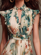 Evelyn | Tropical Botanical Maxi
