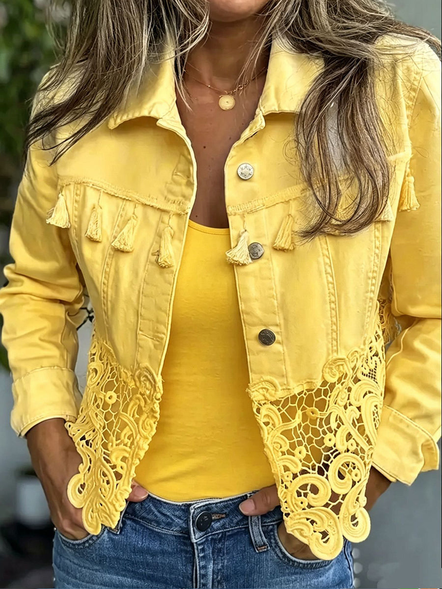 Avery | Fringe Jacket
