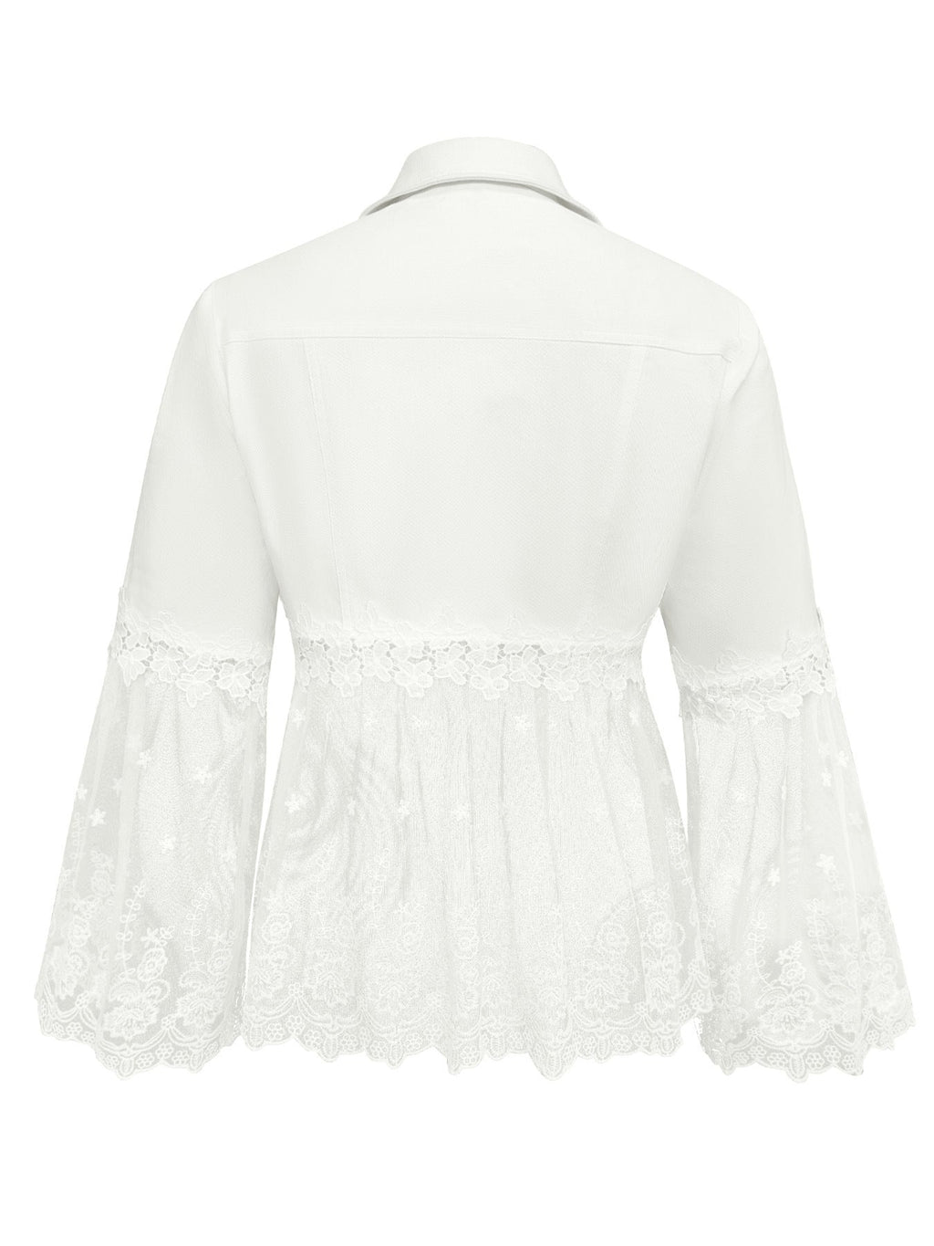 Harper | Sheer Panel Jacket