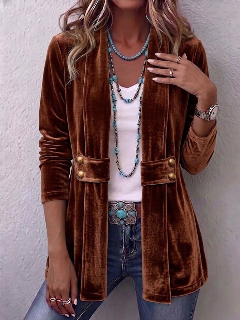 Avery | Open Front Blazer