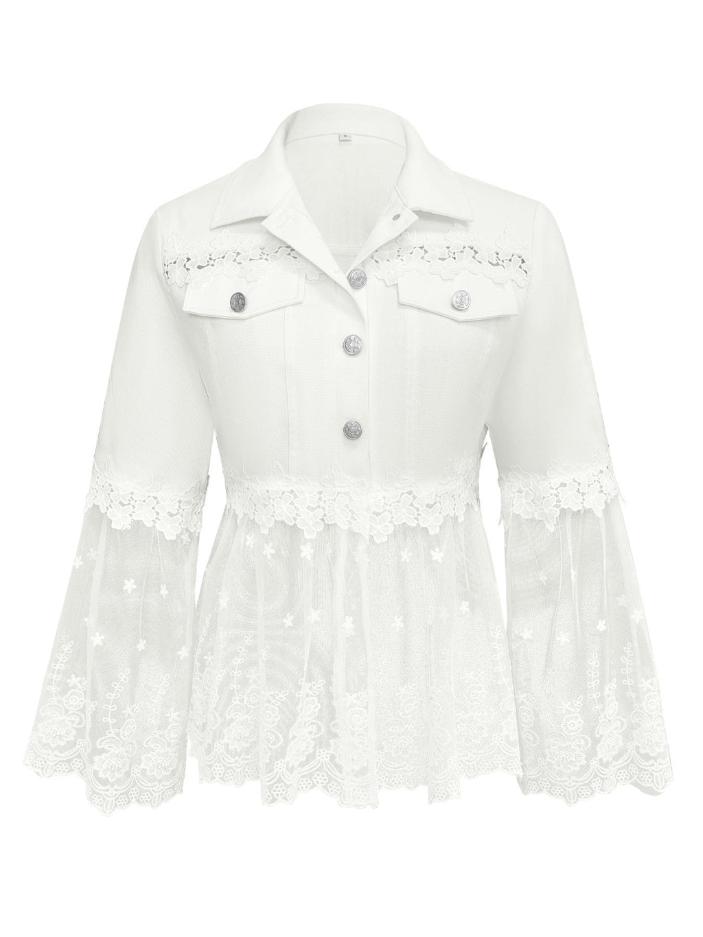 Harper | Sheer Panel Jacket