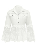 Harper | Sheer Panel Jacket