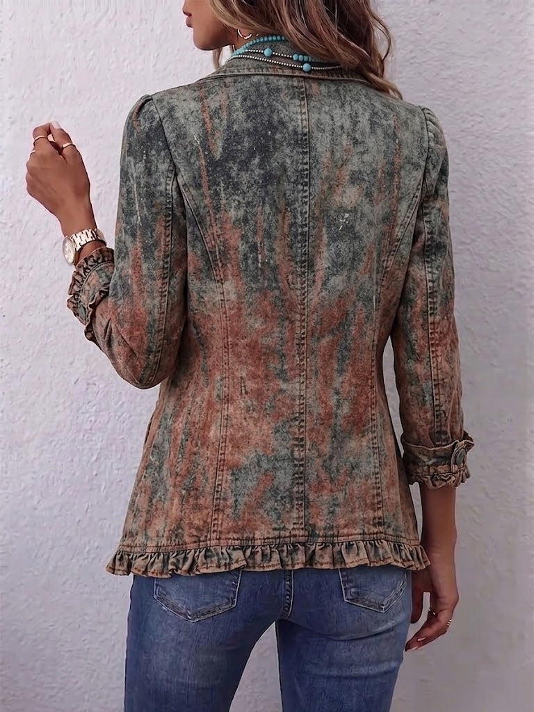 Avery | Vintage Ruffle Jacket