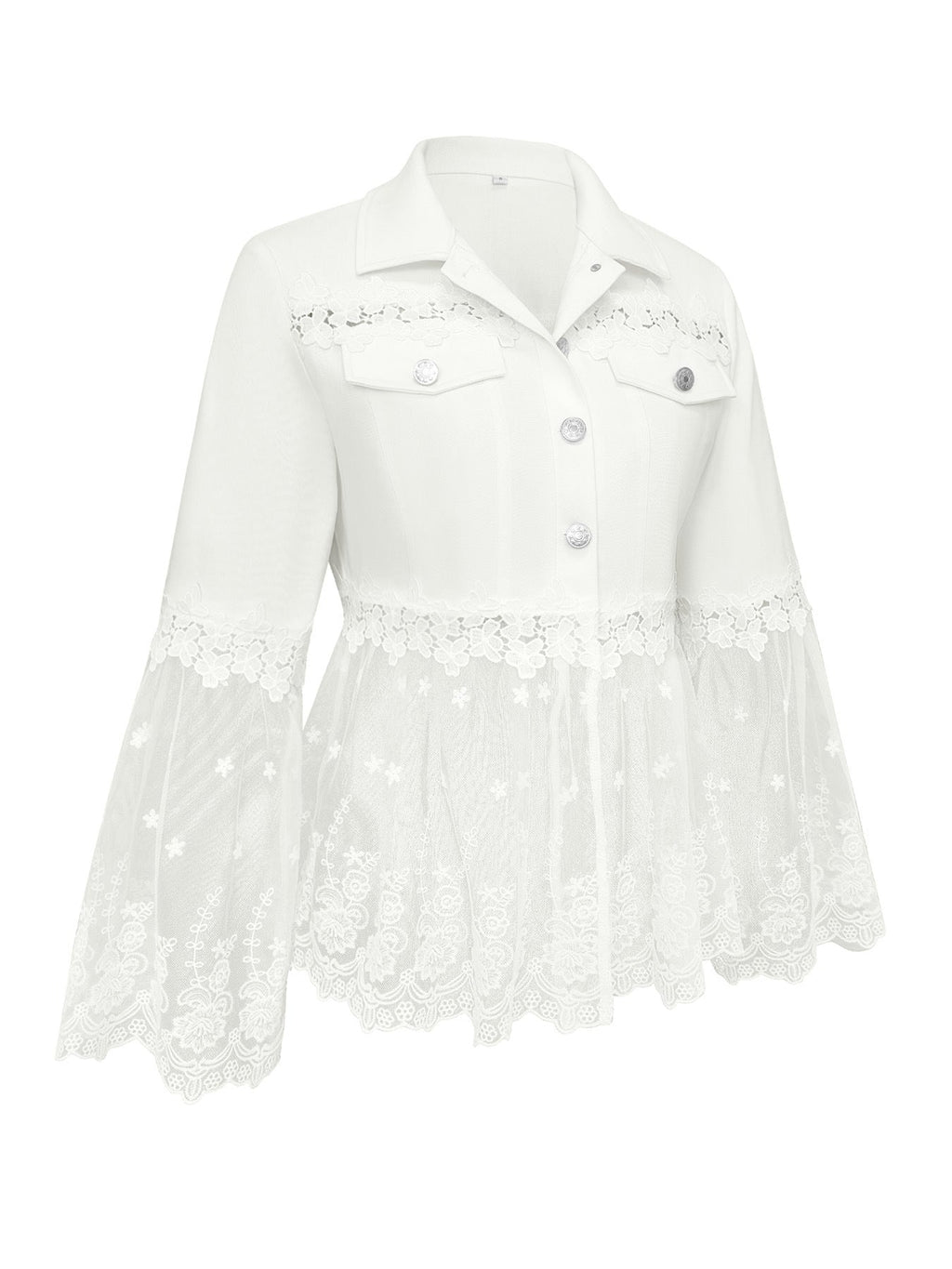 Harper | Sheer Panel Jacket