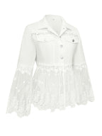 Harper | Sheer Panel Jacket
