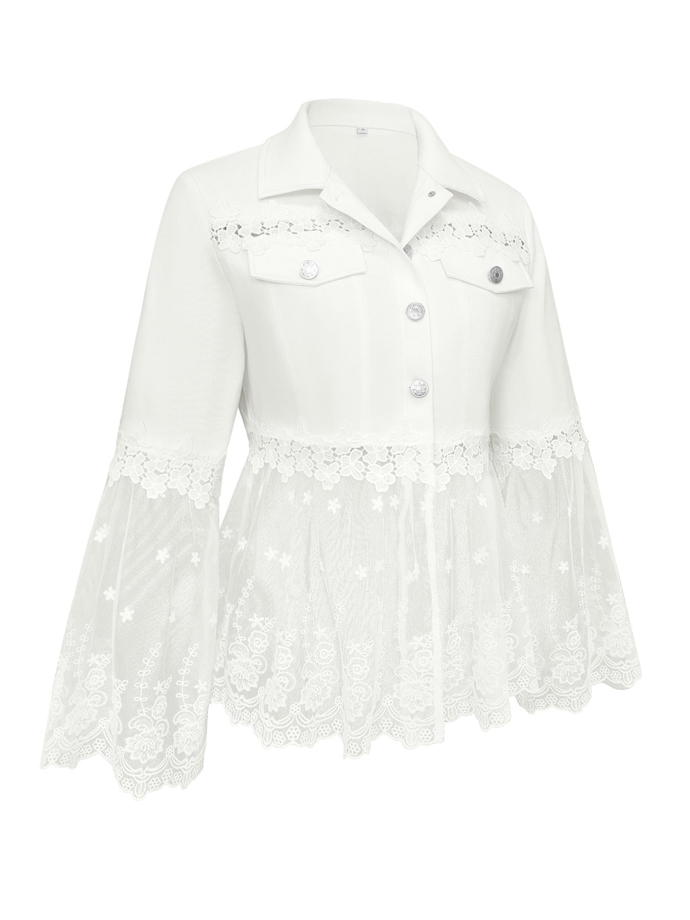 Harper | Sheer Panel Jacket