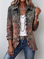 Avery | Vintage Ruffle Jacket