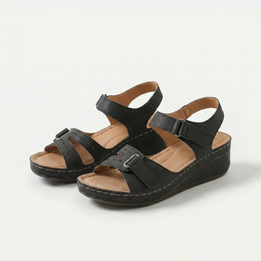 Avery | Cushioned Wedge Sandals